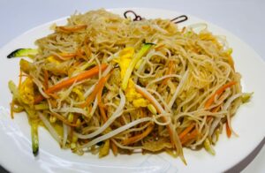 38.SPAGHETTI DI RISO CON VERDURE